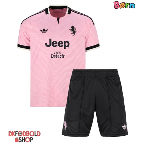 Juventus Teun Koopmeiners #8 Udebanesæt Børn 2026-27 Kort ærmer (+ korte bukser)